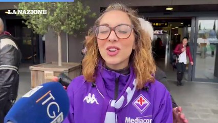 Fiorentina in finale, le lacrime di gioia dei tifosi