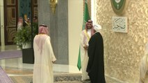 الأمير محمد بن سلمان يواصل استقبال قادة الدول والوفود المشاركة في القمة العربية #العربية #قمة_جدة