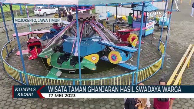 Wisata Taman Ghanjaran, Wahana Permainan Baru Hasil Swadaya Warga