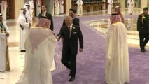 ولي العهد السعودي الأمير محمد بن سلمان يستقبل ملك #الأردن ووللي عهده الذي يرأس وفد بلاده في القمة العربية بـ #جدة