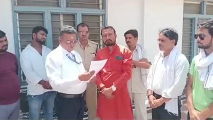 चित्रकूट: कांग्रेस नेता ने विभिन्न मांगों को लेकर दिया अनुरोध पत्र