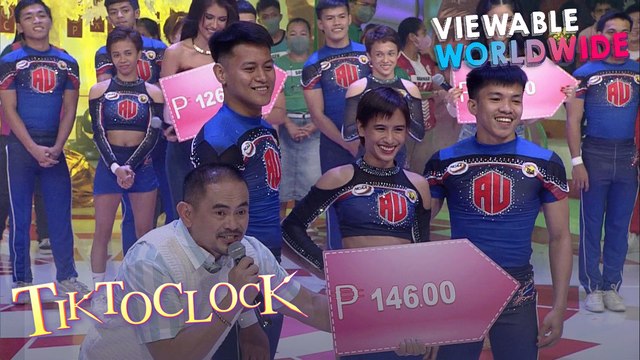 TiktoClock: AU Chiefsquad, nagpakitang gilas ng kanilang cheerleading stunts!
