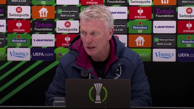 Moyes gives update on players after AZ Alkmaar fans try to invade West Ham section