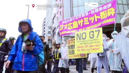 Japonya: G7 Liderler Zirvesi protestolar eşliğinde başladı
