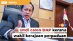 Undi calon DAP kerana wakili kerajaan perpaduan, ahli Umno diberitahu