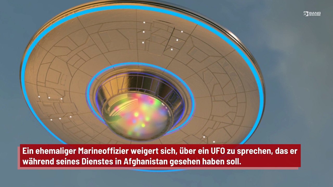 Ehemaliger Marineoffizier weigert sich, über UFO zu sprechen, das er in Afghanistan gesehen haben will