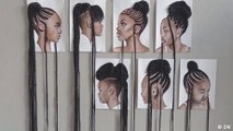 Using hair braids to create unique identities