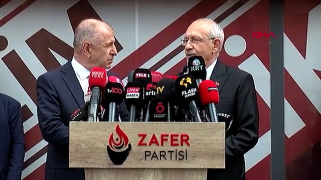 Kılıçdaroğlu, Ümit Özdağ ile görüştü: Güzel ve verimli bir toplantı