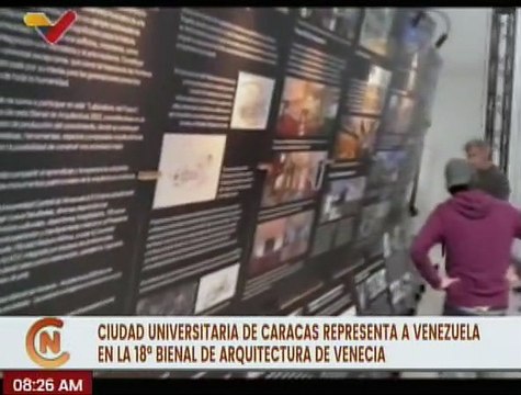 Ciudad Universitaria de Caracas representa a Venezuela en la 18ª Bienal de Arquitectura de Venecia