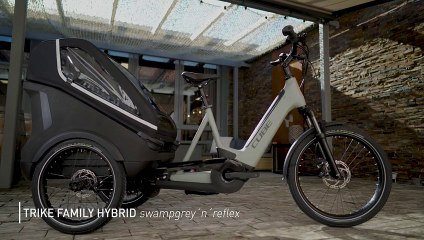 بي إم دبليو وصانع دراجات ألماني يقدمان دراجة Trike Hybrid عائلية