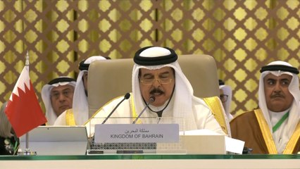 ملك البحرين: نأمل في نجاح جهود حل الصراع بين #روسيا و #أوكرانيا  #العربية #قمة_جدة