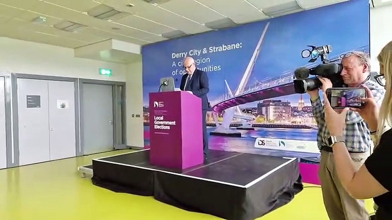 First candidates elected in the Derg and Faughan DEA