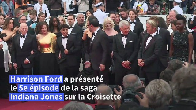 Cannes: Harrison Ford défie le temps en Indiana Jones