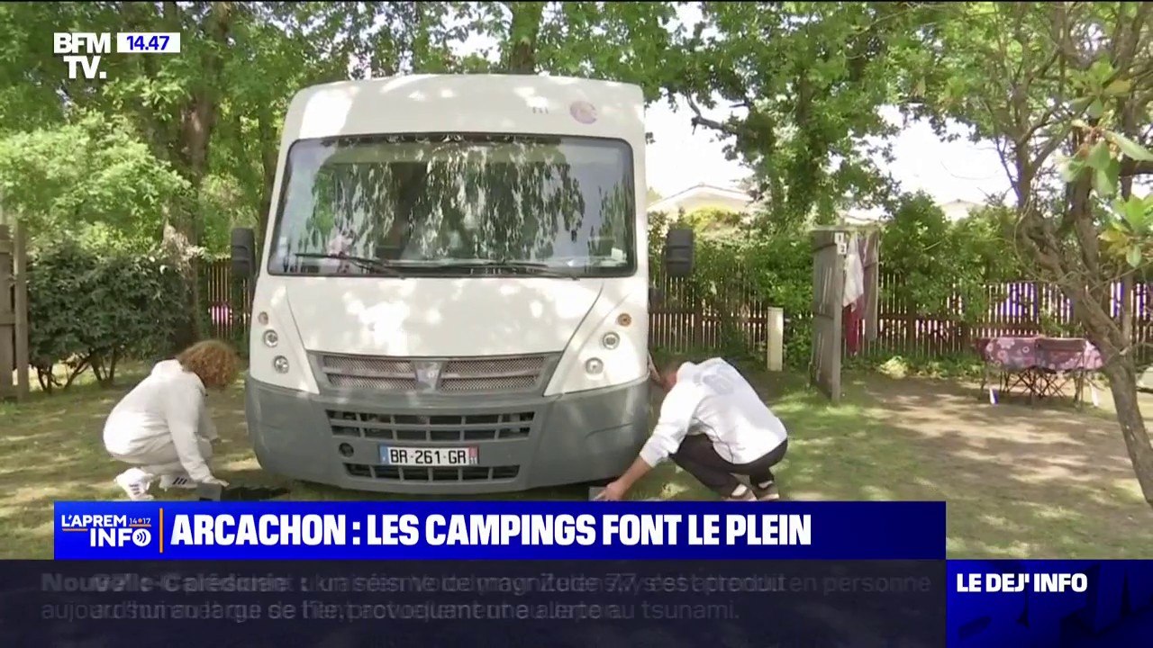Arcachon: les campings font le plein pour le pont de l'Ascension