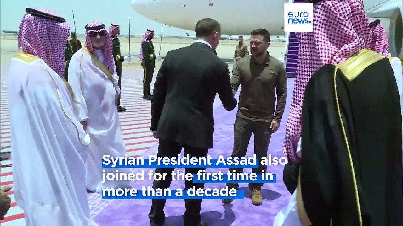 Zelenskyy joins Arab League summit in Saudi Arabia