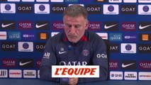 Galtier : « Ne pas compter sur les autres » - Foot - L1 - PSG