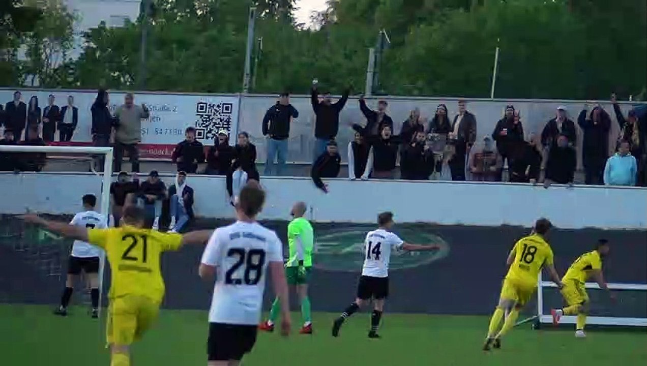 Das 3:1 durch Gerbi Kaplan (05) im Derby bei der SVG