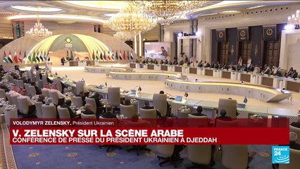 Au sommet de la Ligue arabe, Zelensky remercie ben Salmane pour son "soutien"