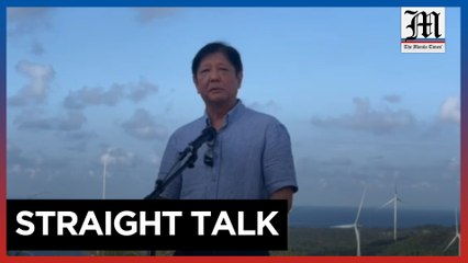 Marcos meets the media in Ilocos Norte