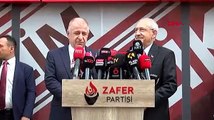 Cumhurbaşkanı adayı Kılıçdaroğlu, Ümit Özdağ ile görüştü