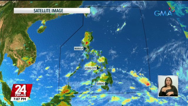 Asahan ang maulang weekend dahil sa ITCZ at localized thunderstorms - Weather update today (May 19, 2023) | 24 Oras