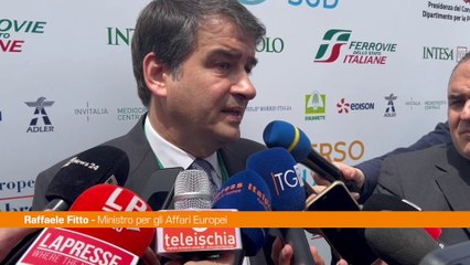 Maltempo, Fitto "Il tema dell'Emilia è separato dal Pnrr"