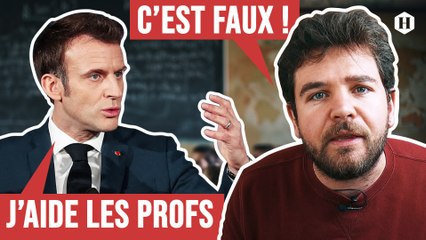 Comment Macron appauvrit (encore) les profs