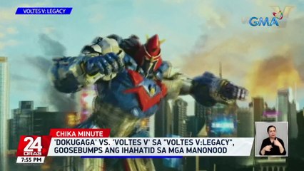 'Dokugaga' vs. 'Voltes V' sa "Voltes V: Legacy," goosebumps ang ihahatid sa mga manonood | 24 Oras