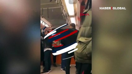 Cep telefonu kamerasına yansıdı... Metrodaki saldırıya gözaltı