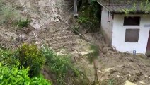 Alluvione, la frana a Casalfiumanese: le immagini dal drone
