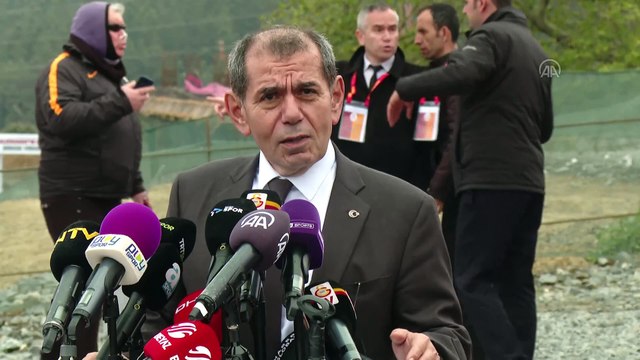 İSTANBUL - Galatasaray Spor Kulübü Kemerburgaz Metin Oktay Tesisleri'nin temel atma töreni