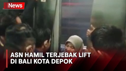 ASN Hamil Terjebak Lift yang Tiba-Tiba Mati di Balai Kota Depok, Evakuasi Berjalan Dramatis