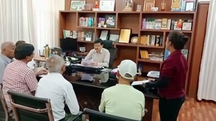 खेल सुविधाओं को लेकर कलेक्टर से मिले खेल महासंघ के पदाधिकारी