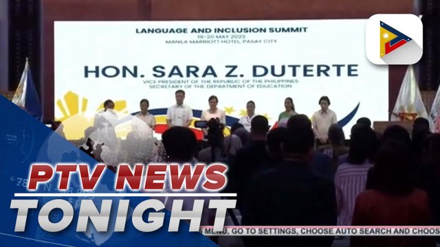 VP Sara Duterte leads DepEd’s Language and Inclusion Summit