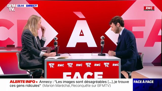 Je trouve cette accusation odieuse : Accrochage entre Marion Maréchal et Benjamin Duhamel sur BFMTV