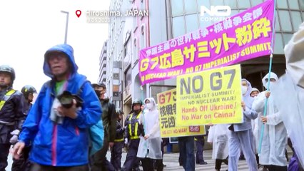 "Imperialistischer Gipfel!" - Lautstarke Proteste gegen G7-Treffen in Japan