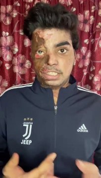 एसिड अटैक 70% झुलसे युवक ने हौंसलों से जीती जिंदगी
