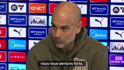 Man. City - Guardiola : "À la maison cette saison, nous nous sentons forts"
