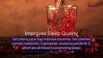 Health Benefits of Tart Cherry Juice