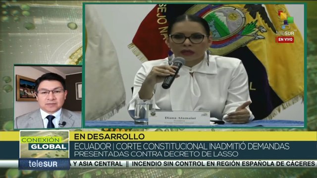 “La muerte cruzada es un mecanismo constitucional que permite zanjar la crisis política de Ecuador”