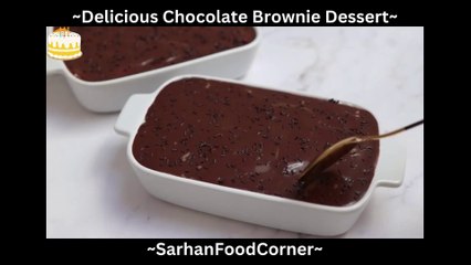 Delicious Chocolate Brownie Dessert
