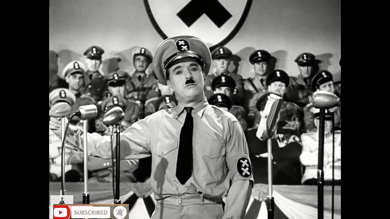 Charlie Chaplin - Final Speech from The Great Dictator
