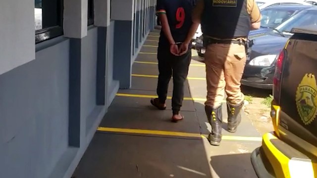 Procurado pela Justiça é detido em abordagem da Polícia Rodoviária Estadual na PR-180