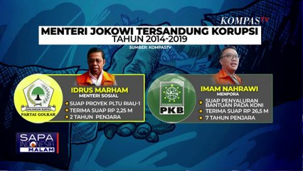 Detail! Daftar Menteri dari Parpol di Era Pemerintahan Jokowi yang Terlibat Kasus Korupsi