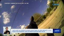 Pagtugis sa suspek sa mass shooting sa New Mexico, U.S.A. bago siya napatay, kita sa bodycam ng mga pulis | Saksi