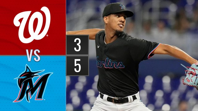 Resumen Nacionales de Washington vs Marlins de Miami | MLB 18-05-2022