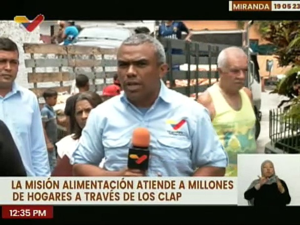 Sectores del mcpio. Baruta son favorecidos con combos CLAP a través de la Misión Alimentación  #1x10ContactoConElPueblo