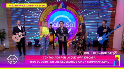 Raúl Hernández Jr. canta 'Quiéreme como te quiero'
