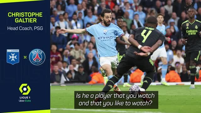Galtier responds to Bernardo Silva links