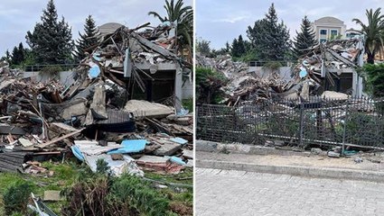 Münevver Karabulut'un vahşice katledildiği villa yıkıldı